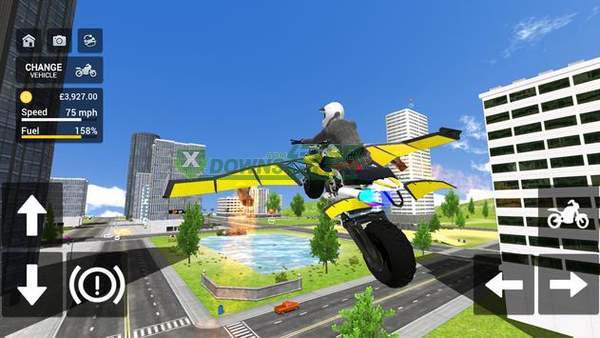 飛行摩托駕駛(Flying Bike Sim)1