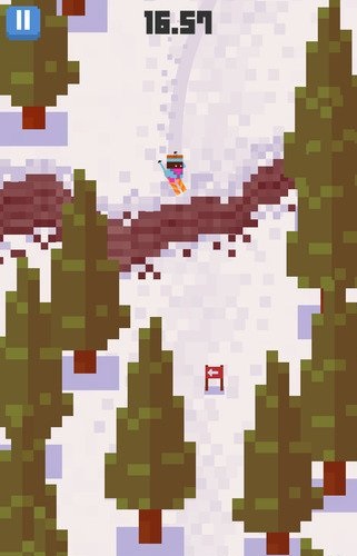 雪人山滑雪1