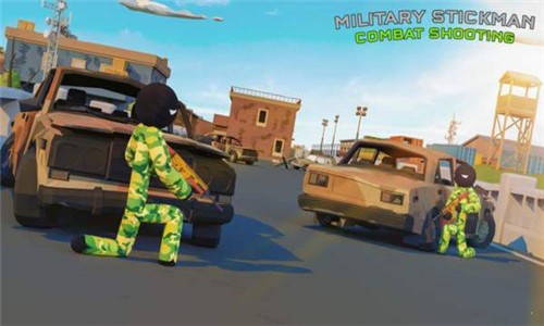 火柴人士兵射擊1