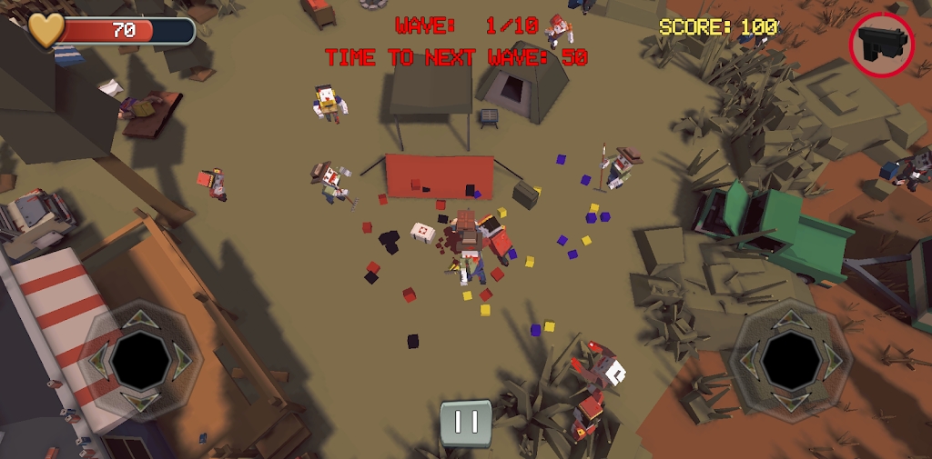 對(duì)峙射擊僵尸(Standoff Craft Zombies)0