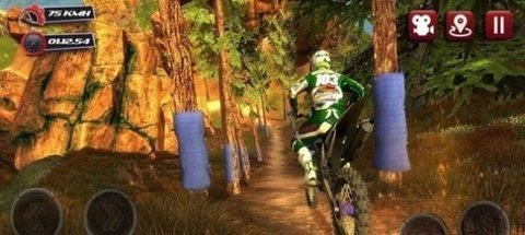 越野賽道摩托比賽游戲0