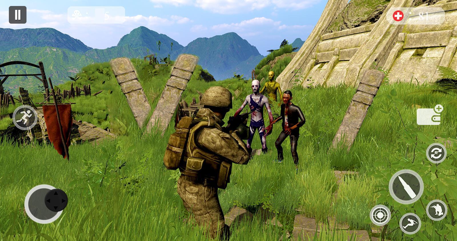 僵尸獵人生存戰爭(Zombie Hunter Fps)0