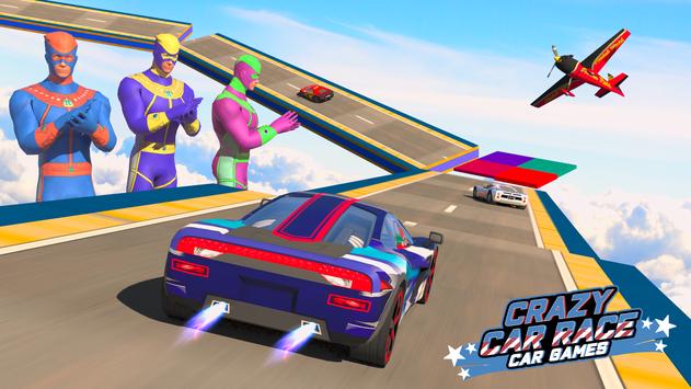 瘋狂汽車特技(Crazy Car Race Car Games)1