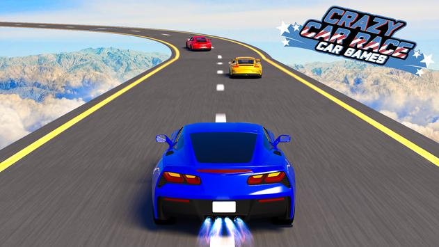 瘋狂汽車特技(Crazy Car Race Car Games)0