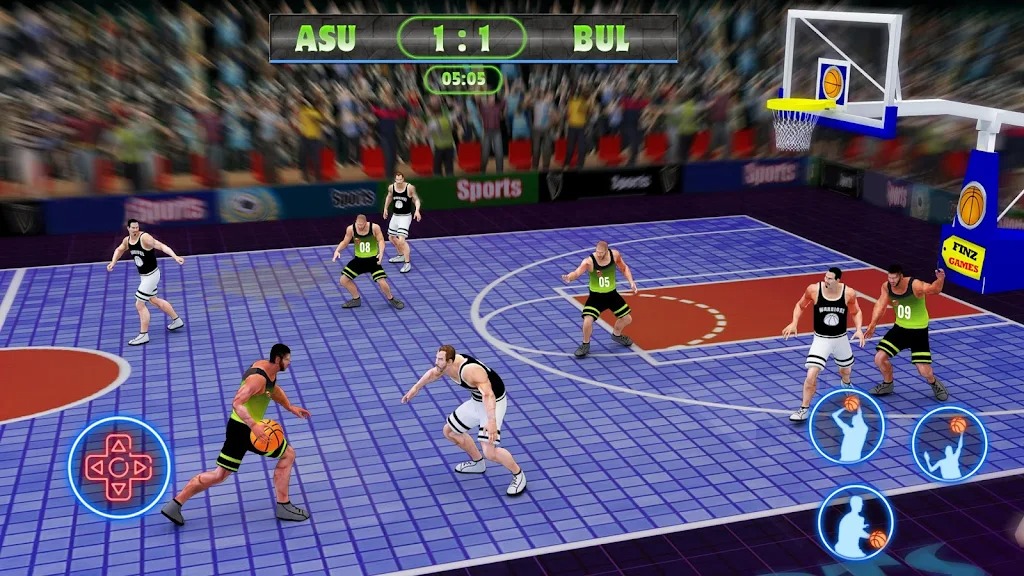籃球比賽扣籃(Basketball Sports)1