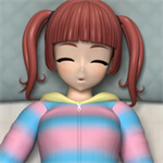 熟睡中的女孩sleeping gir