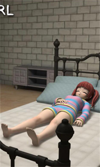 熟睡中的女孩sleeping gir1