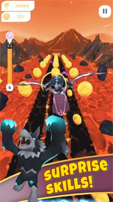 怪獸奔跑狂野沖浪者1
