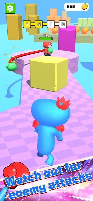 橡膠拳擊手3D1
