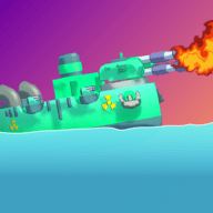 軍艦對壘