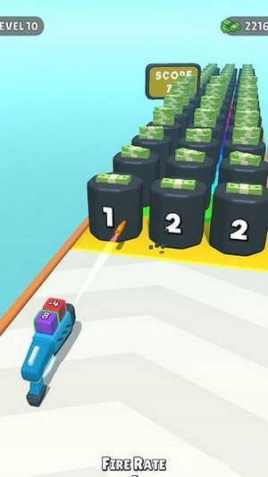 方塊槍射跑0