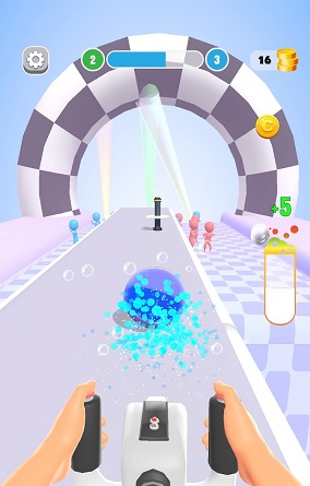 水噴氣球跑2