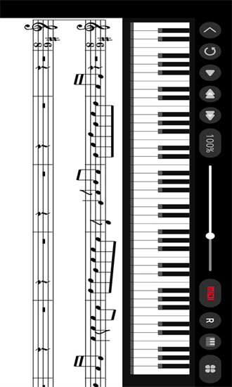 MIDI五線譜0