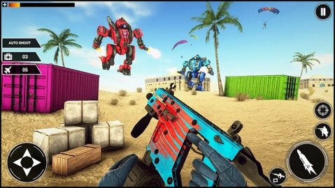 機器人戰場射擊1
