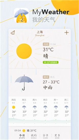 我的天氣最新版2