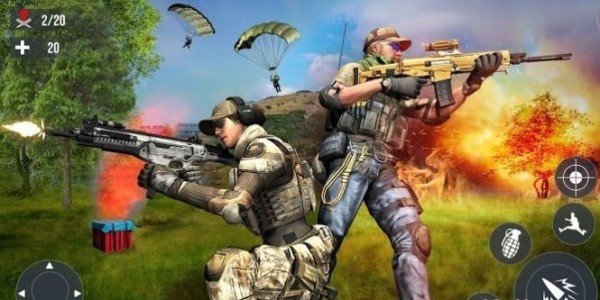 現代突擊隊射擊3D無敵版1
