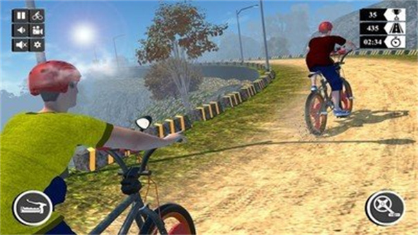 山地自行車騎手1