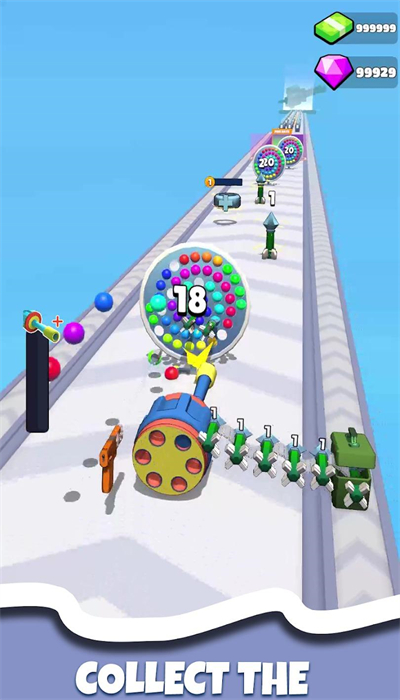 迷你槍戰跑2