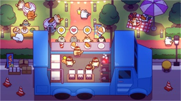 貓咪小吃店游戲1