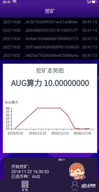 AUG礦機v2.5.70