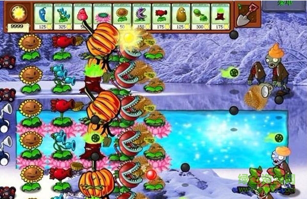 植物大戰僵尸冰雪版內購修改版0
