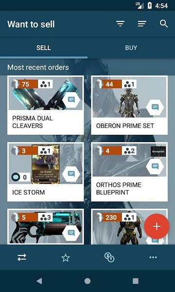 market of warframe中文版(星際戰甲交易市場)3
