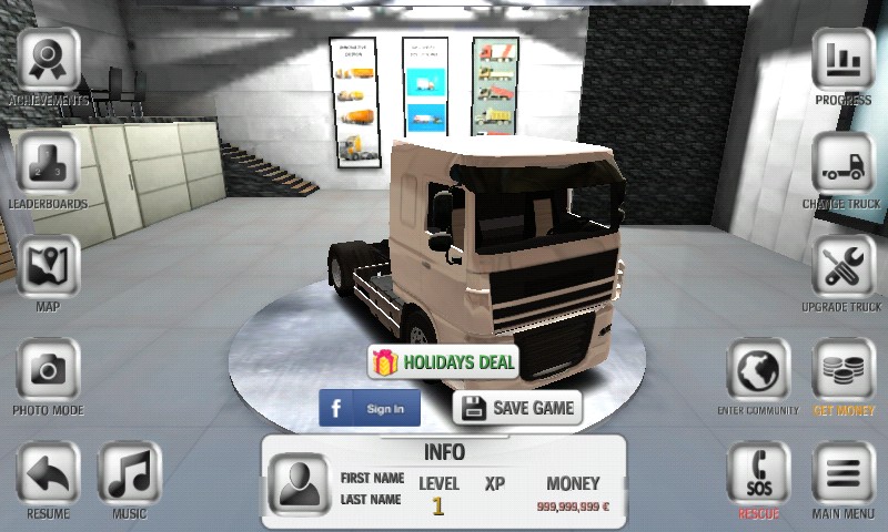 UKTruckSimulator中文版 v1.5安卓漢化版1