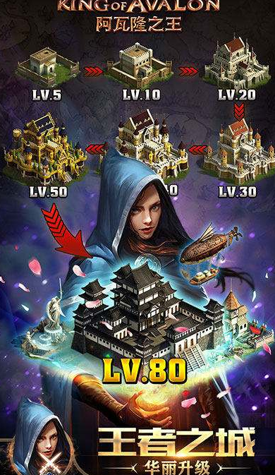 阿瓦隆之王破解版無限資源2023 內購版v14.6.03