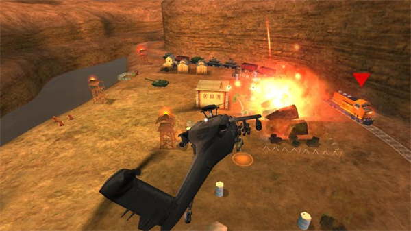 炮艇戰(zhàn)3d直升機(jī)內(nèi)購破解版 v2.8.12安卓版2