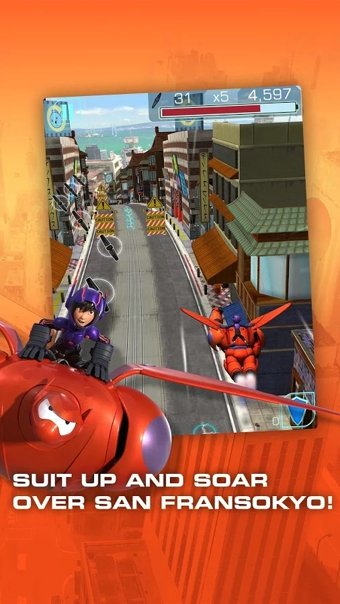 超能陸戰隊疾風飛馳app for android v1.0.1 安卓版2