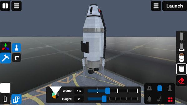 建造火箭模擬器最新版本2023(休閑手游) v0.7.0 安卓手機(jī)版1