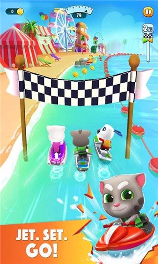 湯姆貓摩托艇2官方正版(競速手游) v1.5.3.497 安卓手機(jī)版2