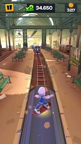 地鐵跑酷滑板英雄無敵刷分版 v.0.2.01