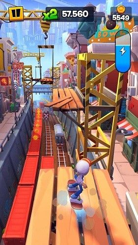 地鐵跑酷滑板英雄無敵刷分版 v.0.2.03