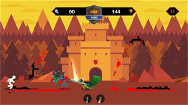 奮戰火柴人2最新版(Stick Fight 2) v1.2 安卓手機版0