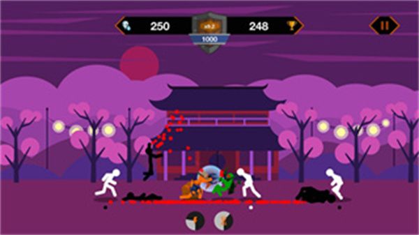 奮戰火柴人2最新版(Stick Fight 2) v1.2 安卓手機版1