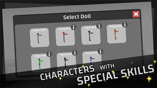 摧殘火柴人官方正版(Stickman Hero Fly) v1.47 安卓手機版0