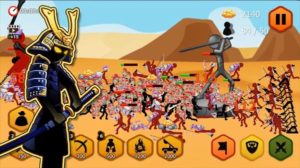 火柴人之戰2帝國戰爭官方正版(stickman battle 2) v1.5.4 安卓手機版1