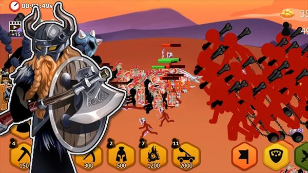 火柴人之戰2帝國戰爭官方正版(stickman battle 2) v1.5.4 安卓手機版3