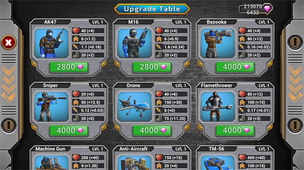 陸軍戰(zhàn)爭模擬器中文版 for Android v1.2.70 安卓手機(jī)版2