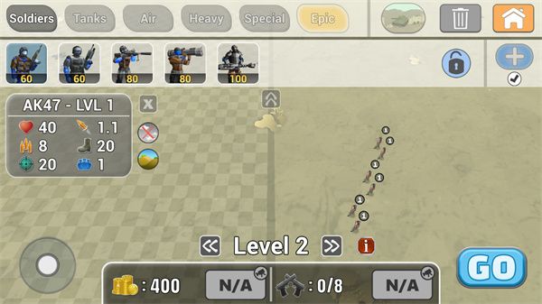 陸軍戰(zhàn)爭模擬器中文版 for Android v1.2.70 安卓手機(jī)版4