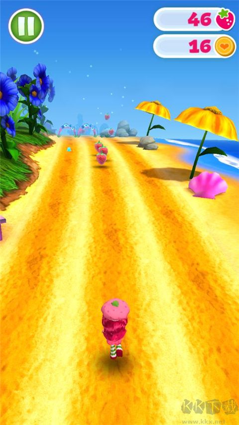 草莓公主甜心跑酷正版 v1.2.3最新版4