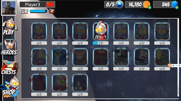 奧特曼大亂斗3漢化版 v.1.01.271
