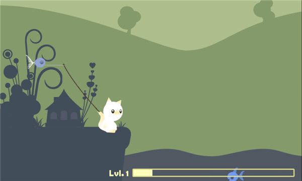 小貓釣魚手機版最新版(休閑釣魚小游戲) v1.0 安卓版0