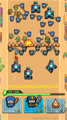 警察大戰(zhàn)僵尸修改版 v1.0.2安卓版2