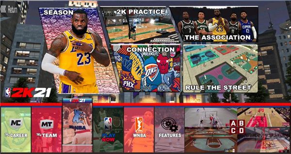 nba2k21官方正版(競技籃球游戲) v35.0.9 中文安卓版1