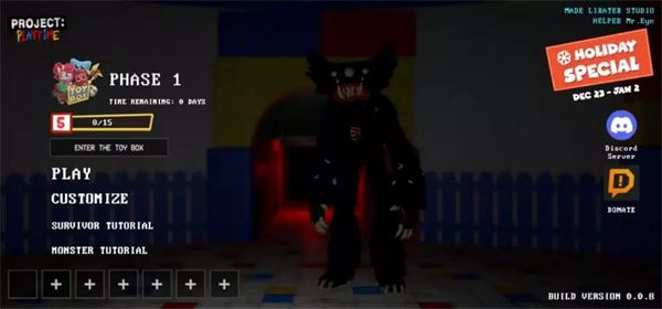 波比的游戲時間計劃手機最新版(冒險解謎手游) Project Playtime v1.0 安卓版0