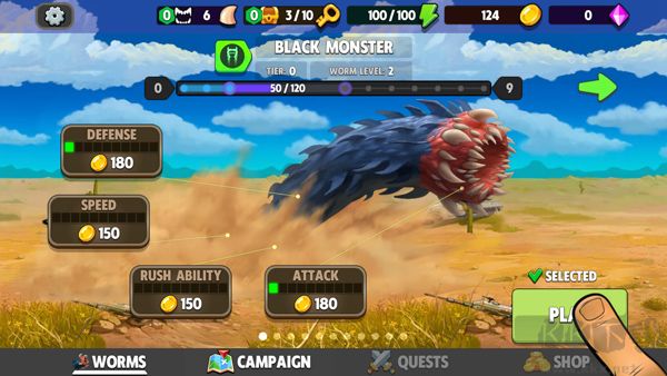 死亡蠕蟲（Death Worm） v3.0.00