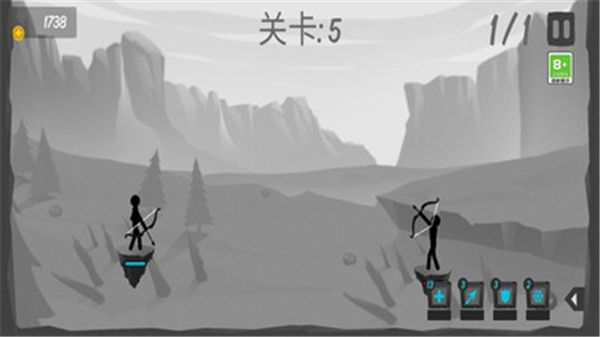 火柴人射擊王者手機正版(對戰射擊游戲) v1.0.2 安卓版3