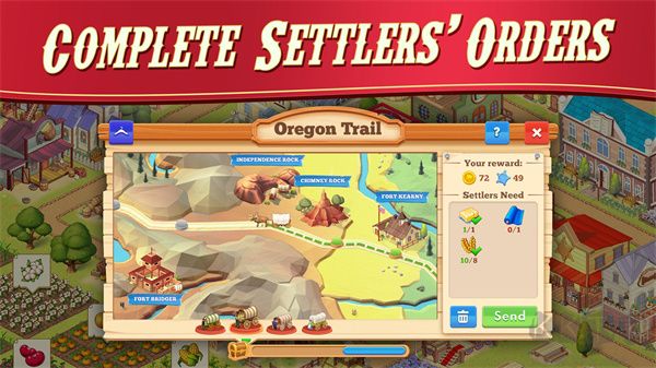俄勒岡之旅繁榮小鎮(zhèn)(The Oregon Trail) v1.50.04手機版0